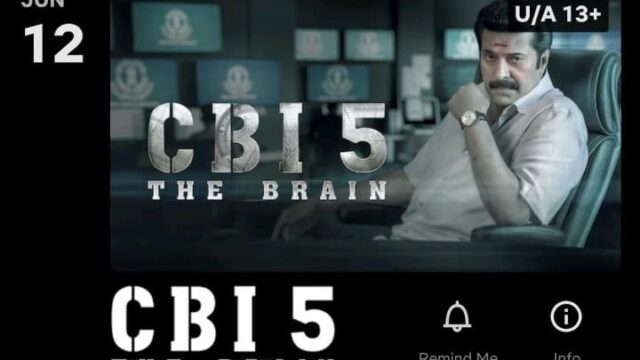 OTT Release CBI 5
