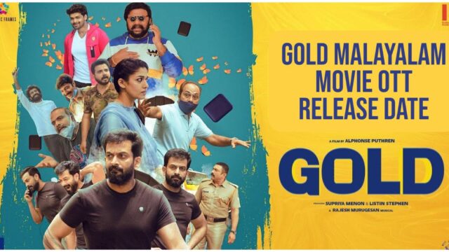 Gold Movie OTT Release Gold Movie OTT Release