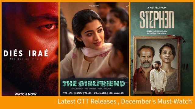 December's Must-Watch OTT Movies December's Must-Watch OTT Movies
