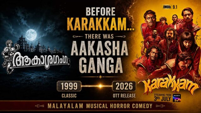 From Aakasha Ganga to Karakkam - Malayalam Horror Comedy Comes Full Circle From Aakasha Ganga to Karakkam - Malayalam Horror Comedy Comes Full Circle